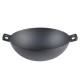 Gietijzeren pan wokmodel, Ф24 | Platte gietijzeren pan | Gietijzeren pan |
