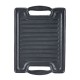 Dubbelzijdige gietijzeren grillplaat, 36x25 cm | Gietijzeren plaat Dubbelzijdige gietijzeren grillplaat, 36x25 cm | Gietijzeren plaat | |