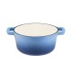 Geëmailleerde gietijzeren pot, Blauw, Ф24 | Geëmailleerde gietijzeren pot, Blauw, Ф24 | | |